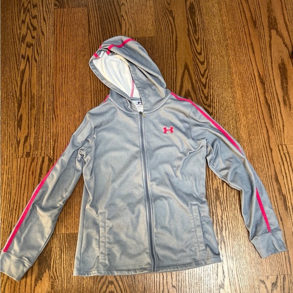 Small under armour zip-up hoodie - Picture 1 of 4